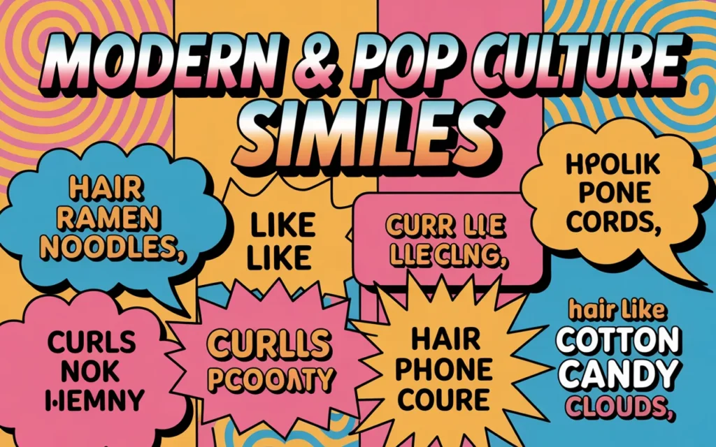 Modern & Pop Culture Similes