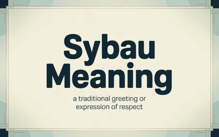 Sybau Meaning