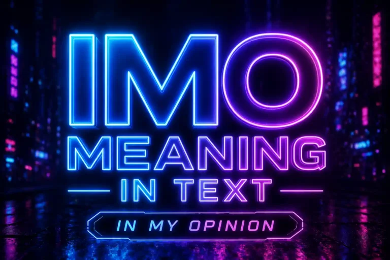 imo meaning in text