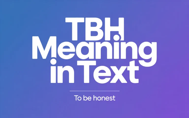 tbh meaning in text