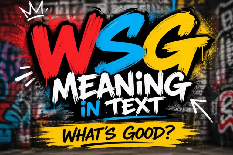 WSG Meaning in Text: Definition, Examples & How to Use ✅