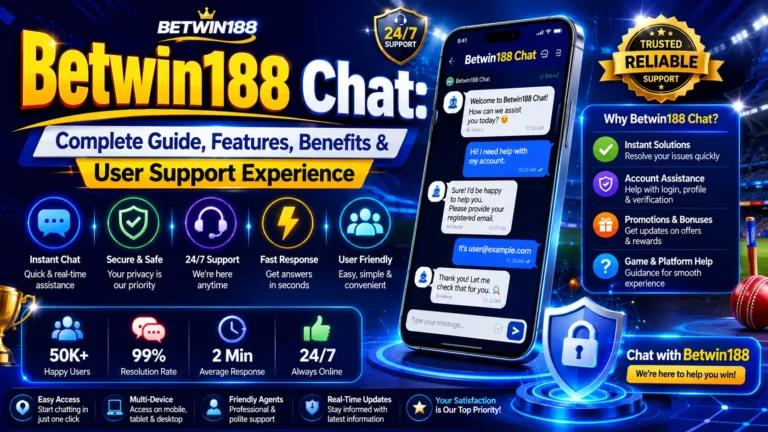Betwin188 Chat: Complete Guide, Features, Benefits & User Support Experience