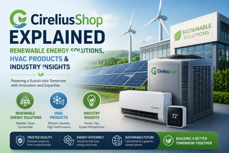 CireliusShop Explained: Renewable Energy Solutions, HVAC Products & Industry Insights