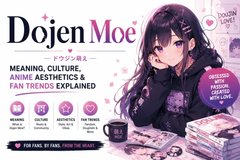 Dojen Moe – Meaning, Culture, Anime Aesthetics & Fan Trends Explained Dojen Moe – Meaning, Culture, Anime Aesthetics & Fan Trends Explained
