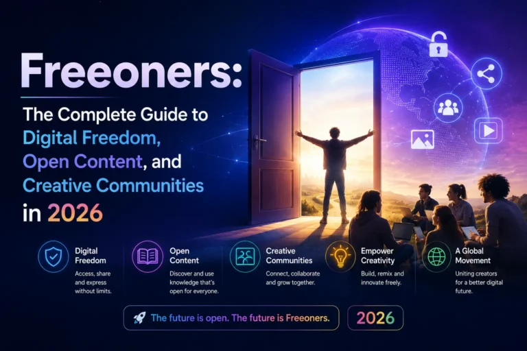 Freeoners Explained: Meaning, Growth, Benefits & Digital Impact Freeoners: The Complete Guide to Digital Freedom, Open Content, and Creative Communities in 2026