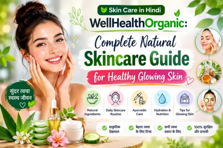 Skin Care in Hindi WellHealthOrganic: Complete Natural Skincare Guide for Healthy Glowing Skin