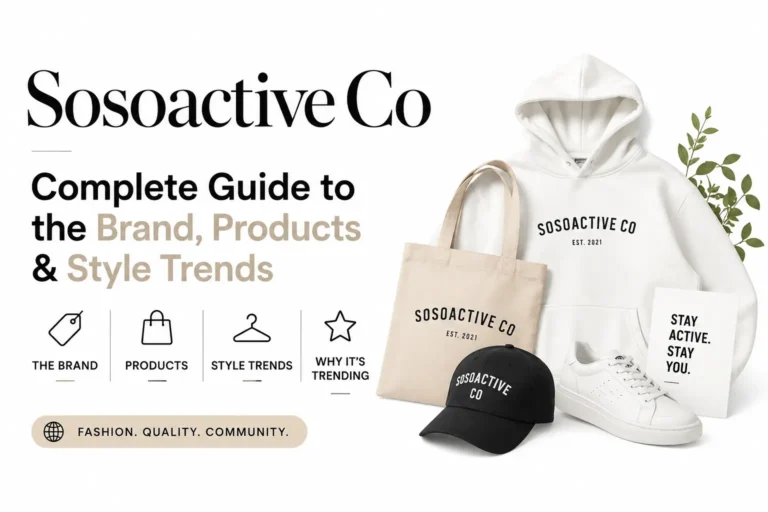 Sosoactive Co – Complete Guide to the Brand, Products & Style Trends