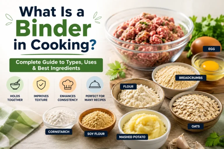 What Is a Binder in Cooking? Complete Guide to Types, Uses & Best Ingredients What Is a Binder in Cooking? Complete Guide to Types, Uses & Best Ingredients
